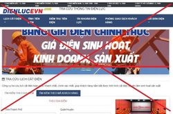 Người dân nên cảnh giác trước thông tin giả mạo EVN