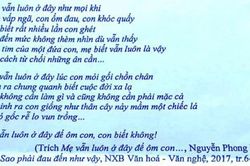 Phỏng vấn tác giả bài thơ 'Mẹ vẫn ở đây để ôm con…'