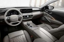 Kia K9 2022 lộ diện nội thất, thiết kế đậm chất tương lai