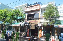 Cháy cửa hàng đồ điện làm bốn người tử vong