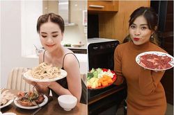 'Xả vai' vào bếp dàn MC xinh đẹp nấu ăn nhìn mà thèm