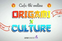 Cuộc thi gấp giấy online Origami x Culture