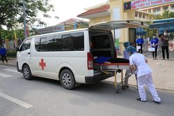 Hà Nội diễn tập giả định có 'thí sinh ho, sốt' trong kỳ thi vào lớp 10