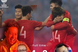 NSND Tự Long cùng dàn sao Việt đi 'bão online' mừng Việt Nam thắng đậm Indonesia 4-0
