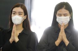 Hoa hậu Ngọc Hân, Đỗ Mỹ Linh và bạn bè đưa tiễn Hoa hậu Thu Thủy