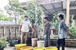 Gần 100 hộ dân xã Vĩnh Hòa thiếu nước sinh hoạt