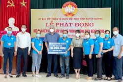Sơn Dương tiếp nhận trên 450 triệu đồng ủng hộ phòng chống dịch Covid -19