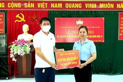 Na Hang tiếp nhận 45,7 triệu đồng ủng hộ phòng chống dịch Covid -19