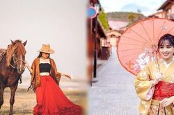 Ảnh du lịch đẹp như tạp chí của nữ sinh trường Y Hà Nội