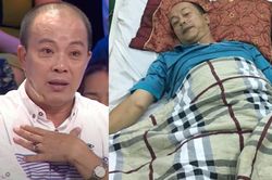 Xôn xao hình ảnh NS Đức Hải nằm trên giường bệnh, tay gắn kim truyền giữa 'bão drama'