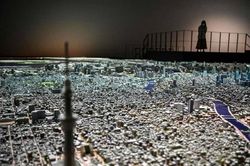 Ngỡ ngàng với mô hình thành phố Tokyo thu nhỏ tỷ lệ 1:1000 được làm hoàn toàn bằng tay