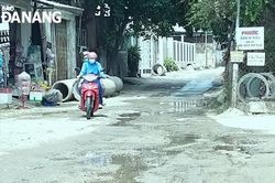 Thi công xong kiệt 464 Trường Chinh trước mùa mưa năm nay
