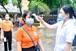 Trước 17h ngày 11-6, thí sinh thi lớp 10 phải hoàn thành khai báo y tế