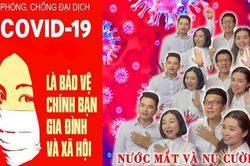 Nghệ sĩ Việt cổ vũ tuyến đầu chống dịch Covid-19
