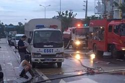 Quảng Ninh: Cháy lớn trong ngôi nhà 4 tầng, 1 phụ nữ tử vong