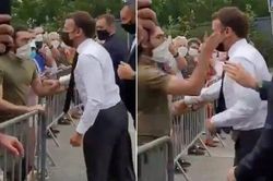 Người đàn ông tát Tổng thống Pháp Macron bị bỏ tù 4 tháng