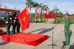 Trung đoàn 19, Sư đoàn 968 tuyên thệ chiến sĩ mới năm 2021