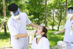 Đến với những 'chiến sĩ áo trắng' nơi tuyến đầu - Bệnh viện Dã chiến Củ Chi