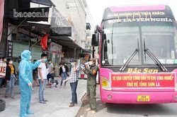 'Chia lửa' với Bắc Giang - Sơn La đón công dân về địa phương