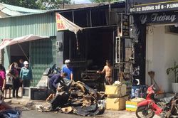 Cơ sở thu mua phế liệu bị thiêu rụi ở TP Thủ Đức