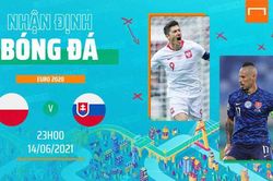 Nhận định trận Ba Lan vs Slovakia (23h ngày 14/6): Chiến thắng bắt buộc