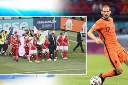 Daley Blind suýt từ chối đá trận Hà Lan-Ukraine vì sự cố của Eriksen