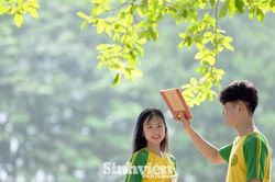Thiên đường 'sống ảo' thu hút giới trẻ tại ngôi trường rộng nhất Thủ đô