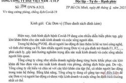 Nhân viên chạy Grab ngoài giờ, Tổng công ty Dầu ra văn bản chấn chỉnh