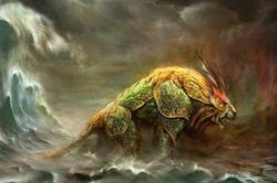 Thần thú Niên từng bị Hồng Quân Lão Tổ đánh bại trong thần thoại Trung Hoa quyền lực ra sao?