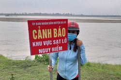 Khẩn cấp xử lý sự cố sạt lở kè Cổ Đô, Linh Chiểu