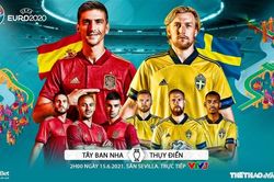 Kèo nhà cái Tây Ban Nha vs Thụy Điển. Tỷ lệ kèo bóng đá EURO 2021. Trực tiếp VTV3