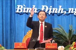 Ông Hồ Quốc Dũng được bầu làm Chủ tịch HĐND tỉnh Bình Định