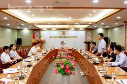 Đẩy nhanh tiến độ đền bù, giải phóng mặt bằng đoạn tránh thành phố Sơn La