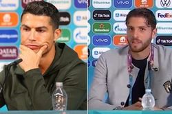 Chỉ vì Cristiano Ronaldo dịch chuyển chai nước của nhà tài trợ, UEFA đã phải ra cảnh báo