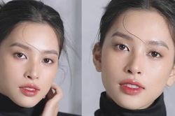 Chỉ make-up sương sương, Tiểu Vy vẫn hút hồn với vẻ đẹp thanh khiết tựa minh tinh Hàn Quốc