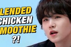 Suga BTS gây 'sốc' với công thức sinh tố cho bữa sáng