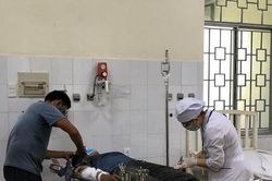 Đường dây cao áp phóng điện, 3 người bị bỏng nặng