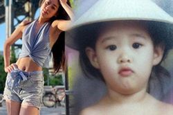 Khánh Vân khoe ảnh 'khi xưa ta bé', xinh đẹp từ trong trứng nước là có thật