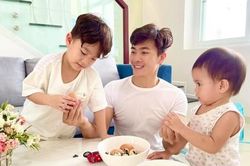 Các sao Việt ở bên gia đình khoảng thời gian giãn cách