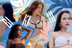 Ninh Dương Lan Ngọc, Chi Pu cùng dàn mỹ nhân Việt hút mắt với bikini đủ màu sắc