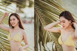 Người đẹp Hạ Long tung ảnh bikini khoe đường cong 'bỏng rẫy', chia sẻ cuộc sống thời dịch