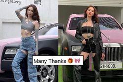 Hóa ra Ngọc Trinh từng hé lộ chuyện được tặng siêu xe Rolls-Royce