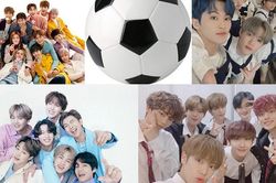Kỹ năng chơi bóng đá 'gây choáng' của BTS, Seventeen…