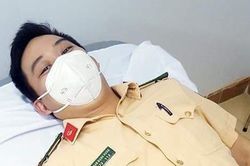 5 chiến sĩ công an hiến máu cứu sản phụ trong đêm