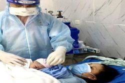 Một bé trai chào đời an toàn trong khu cách ly tỉnh Hà Giang