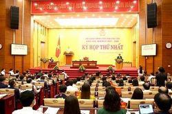 Khai mạc trọng thể kỳ họp thứ Nhất HĐND tỉnh khóa XIX
