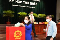 TP.HCM: Bà Nguyễn Thị Lệ tái đắc cử Chủ tịch HĐND, ông Nguyễn Thành Phong tái đắc cử Chủ tịch UBND