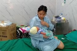 Sản phụ trở về từ Bắc Giang sinh con an toàn trong khu cách ly