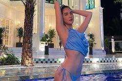 Ngọc Trinh khoe bộ ảnh bikini 'nóng rẫy' trong đêm, nhận được 'bão tim' từ dân mạng