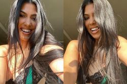 Kourtney Kardashian gắn đá quý lên răng